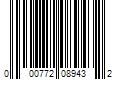 Barcode Image for UPC code 000772089432