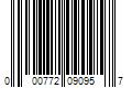 Barcode Image for UPC code 000772090957