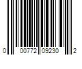 Barcode Image for UPC code 000772092302