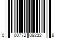 Barcode Image for UPC code 000772092326