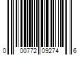 Barcode Image for UPC code 000772092746