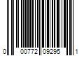 Barcode Image for UPC code 000772092951