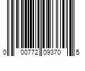 Barcode Image for UPC code 000772093705