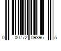 Barcode Image for UPC code 000772093965