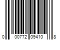 Barcode Image for UPC code 000772094108