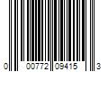 Barcode Image for UPC code 000772094153