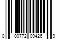 Barcode Image for UPC code 000772094269