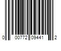 Barcode Image for UPC code 000772094412