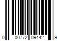 Barcode Image for UPC code 000772094429