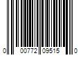 Barcode Image for UPC code 000772095150