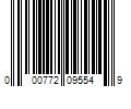 Barcode Image for UPC code 000772095549