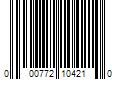 Barcode Image for UPC code 000772104210