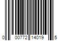 Barcode Image for UPC code 000772140195