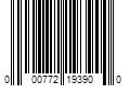 Barcode Image for UPC code 000772193900