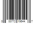 Barcode Image for UPC code 000772195447