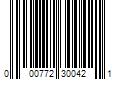 Barcode Image for UPC code 000772300421