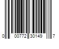 Barcode Image for UPC code 000772301497