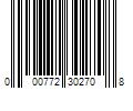 Barcode Image for UPC code 000772302708