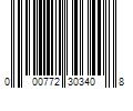 Barcode Image for UPC code 000772303408