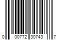 Barcode Image for UPC code 000772307437