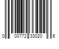 Barcode Image for UPC code 000772330206