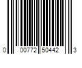 Barcode Image for UPC code 000772504423