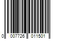 Barcode Image for UPC code 00077260115034