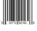 Barcode Image for UPC code 000772921626