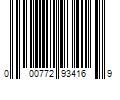 Barcode Image for UPC code 000772934169