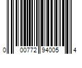 Barcode Image for UPC code 000772940054