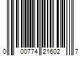 Barcode Image for UPC code 000774216027