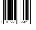 Barcode Image for UPC code 00077567254238