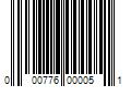 Barcode Image for UPC code 000776000051