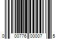 Barcode Image for UPC code 000776000075