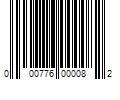 Barcode Image for UPC code 000776000082