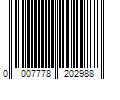 Barcode Image for UPC code 00077782029833