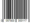 Barcode Image for UPC code 00078000001174