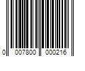 Barcode Image for UPC code 00078000002126