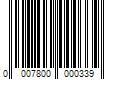 Barcode Image for UPC code 00078000003376