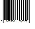 Barcode Image for UPC code 00078000003772