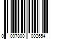 Barcode Image for UPC code 00078000026573