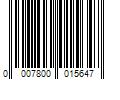 Barcode Image for UPC code 00078000156461