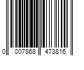 Barcode Image for UPC code 00078684738113