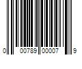 Barcode Image for UPC code 000789000079