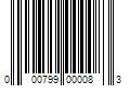 Barcode Image for UPC code 000799000083