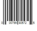 Barcode Image for UPC code 000799805725