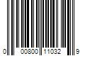 Barcode Image for UPC code 000800110329