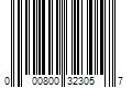 Barcode Image for UPC code 000800323057