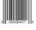 Barcode Image for UPC code 000802442176