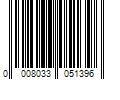 Barcode Image for UPC code 0008033051396